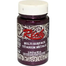 Belle Fusion Mey Ithalat® Rich Multi Surface Titanium 2560 Antik Mürdüm Metalik 90 cc