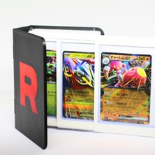 Feoline 12'li Kart Saklama Kitabı – Pokémon Roket Takımı Tasarımlı Kartlık