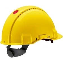 Meral İş Güvenlik 3m ™ G3000 Sarı Baret Uv Dengeli Abs Malzeme ile Standart Beden Havalandırmalı Güvenlik Kaskı
