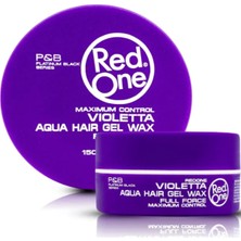 Bezos Red One Aqua Wax 150 ml Saç Waxı - Mor
