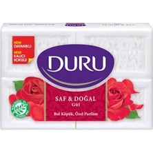 Bezos Duru Saf Doğal Kalıp Sabun 4X150 G - Gül