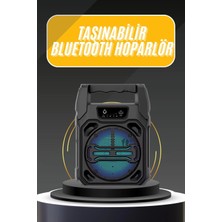Belle Fusion Mey Ithalat® Karaoke Mikrofonlu Fm Radyolu Bluetooth Hoparlör Yüksek Ses Kaliteli