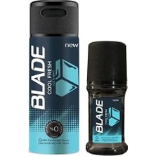 Bezos Blade Erkek Deodorant + Roll-On Set Cool Fresh