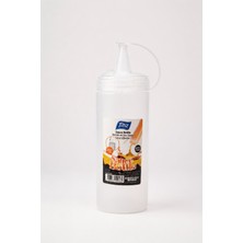 BURADABULDUN Titiz 400 ml Sos Şişesi Sıkma Sosluk Ketçap Mayonez Yağ ve Krepler Için