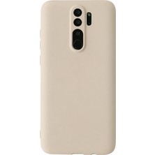 Kmrsfres Newface Xiaomi Redmi Note 8 Pro Kılıf First Silikon - Krem