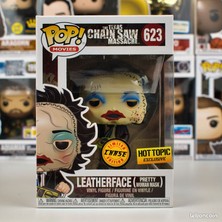 Funko Pop! Movies: The Texas Chainsaw Massacre - Leatherface [pretty Woman Mask] #623 - Chase [extremely Rare!] Figür