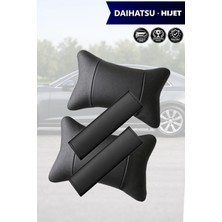 Automod Daihatsu Hijet Uyumlu Lüks Deri Kemer Kılıfı Set Koltuk Yastık 2şer Adet