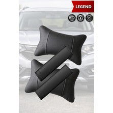 Automod Legend Uyumlu Set 2şer Adet Lüks Deri Kemer Kılıfı Koltuk Yastık
