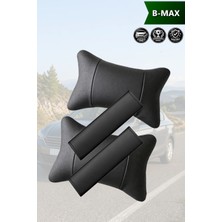Automod Bmax Uyumlu Kemer Kılıfı Koltuk Yastık 2şer Adet Set Lüks Deri