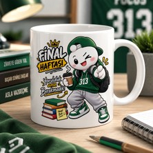 Ajans 313 Final Haftası Yorulduk Ama Bırakmadık Yazılı Eğlenceli Öğrenci Kupa Bardak