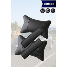 Automod Courier Uyumlu Kemer Kılıfı Set Koltuk Yastık Lüks Deri 2şer Adet