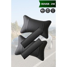 Automod Rover 218 Uyumlu Koltuk Yastık Set Kemer Kılıfı Lüks Deri 2şer Adet