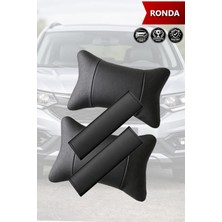 Automod Ronda Uyumlu Kemer Kılıfı Set 2şer Adet Lüks Deri Koltuk Yastık
