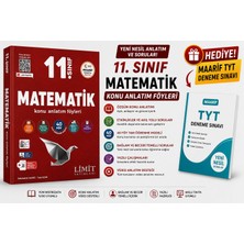 Karma Kitaplar Limit Yayınları 2027 11.sınıf Matematik Konu Anlatım Föyleri-Maarif Tyt Deneme Sınavı Hediyeli!!