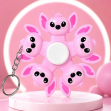 Sepetly Sevimli Karakter Figürlü Stres Çarkı Anahtarlık – Kawaii Tasarım, Eğlenceli Fidget Oyuncak