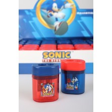 x Dekomus Lisanslı Sonic 2 Adet Çift Bıçaklı Kalemtraş