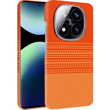 Kmrsfres Newface Xiaomi Redmi Note 15 Pro Plus 5g Vega Magsafe Kapak - Turuncu