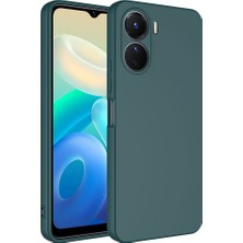 Vivo Y16 Uyumlu Zore Mara Lansman Kadife Iç Yüzeyli Silikon Kılıf - Lyon Tech