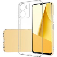 Vivo Y16 Uyumlu Zore Süper Şeffaf Esnek Silikon Kılıf - Lyon Tech