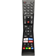 21187 LCD LED Kumanda Vestel Regal 4K Smart Netflıx Youtube Prıme Vıdeo Tuşlu Yazısız