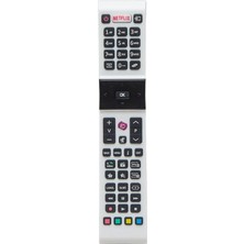 21186 LCD LED Kumanda Profilo Jvc Vestel Sanyo RCA49130 Netflix Tuşlu Yazısız