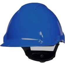 3m ™ G3000 Mavi  Baret Uv Dengeli Abs Malzeme ile Standart Beden Havalandırmalı Güvenlik Kaskı