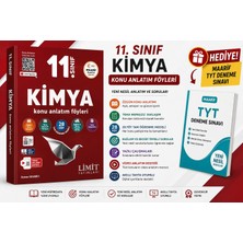 Karma Kitaplar Limit Yayınları 2027 11.sınıf Kimya Konu Anlatım Föyleri-Maarif Tyt Deneme Sınavı Hediyeli!!