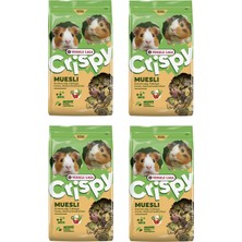 Versele-Laga Versele Laga Crispy Muesli Gine Pig Yemi 850 Gr. x 4 Adet