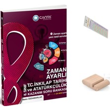 Çanta Yayınları 8. Sınıf Inkilap Zaman Ayarlı Kazanım Soru Bankası Lgs 2027+TELEFON Tutucu+Çözüm Ayracı