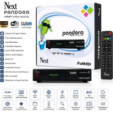 Next Pandora Full Hd 1080P Android Hibrit Uydu Alıcısı Dahili Wifi HDMI Scart USB