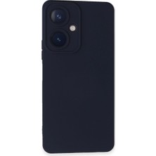 Adalı Store Vivo Y27 Kılıf Nano Içi Kadife Silikon - Lacivert