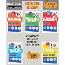 Fenomen Yayıncılık Fenomen 5.sınıf 5 Li B Set - Matematik - Fen - Türkçe - Din -Sosyal Bilgiler 2026 - 2027