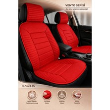Trobus Opel Combo 2013 2014 2015 2016 2017 2018 Uyumlu Kırmızı Nergis Serisi Ortopedik Tay Tüyü 2+1 Ticari