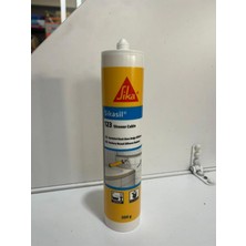 Sika 123 Duşakabin Silikonu 300 gr – Küf Önleyici, %100 Su Geçirmez Silikon 3 lü set
