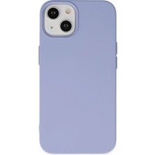 Kmrsfres Newface  Iphone 14 Kılıf Nano Içi Kadife Silikon - Lila