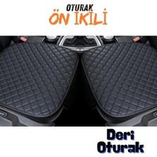 Trobus Araba Koltuk Minderi Ön Ikili Minder Oturak Siyah Siyah