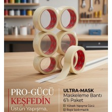 Doruk Kağıt Bant Maskeleme Bandı 6'lı 48MM x 20 mt