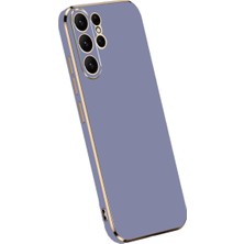 Adalı Store Samsung Galaxy S25 Ultra Kılıf Volet Silikon - Mavi