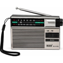 Reytek RD-331RG Fm Am Cep Radyosu Şarjlı Taşınabilir Radyo Type-C Şarjlı 2 Bantlı Acil Durum Deprem Radyosu