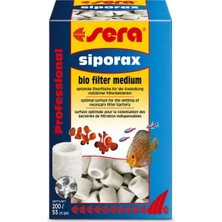 Sera Siporax Biyolojik Filtre Malzemesi 290 G Seramik Halka Bio Filter Medium Açık