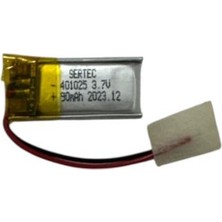 Uravas Store 401025 3.7V 90 Mah Li-Polymer Pil (DEVRELI/1.5A)