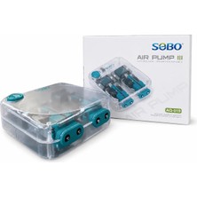 Sobo Hava Motoru Şeffaf Kasa 12W 4 x 6 Ltmin