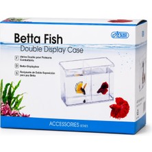 Ista Betta Fish Double Display Case – Çift Bölmeli Betta Kabı