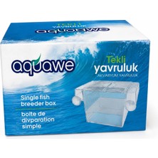 Aquawe Akvaryum Tek Bölmeli Küçük Balık Yavruluğu