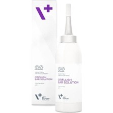 Vet Expert Otiflush Kedi ve Köpek Kulak Temizleme Solüsyonu 125 ml (Tris-Edta & Klorheksidin Destekli)