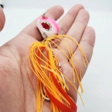 Megsaydin Fosforlu, Tai Rubber, Pembe Avcı Saçaklı ,yapay Yem