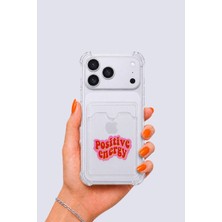 Uravas Store iPhone 17 Pro Max Kartlıklı Pozitif Enerji Desenli Kılıf