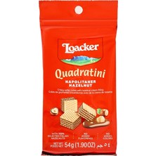 Zayka Loacker Fındık Kreması Dolgulu Çıtır Küp Gofret 54 G
