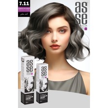Bezos Asse Krem Tüp Boya 60 ml Profesyonel Saç Boyası - 7.11