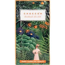 Zayka Choccom Portakal Badem Bitter Çikolata 75G